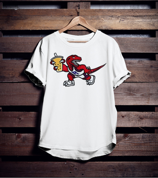 Toronto Raptors Raptor Bubble Tea NBA Basketball T-Shirt