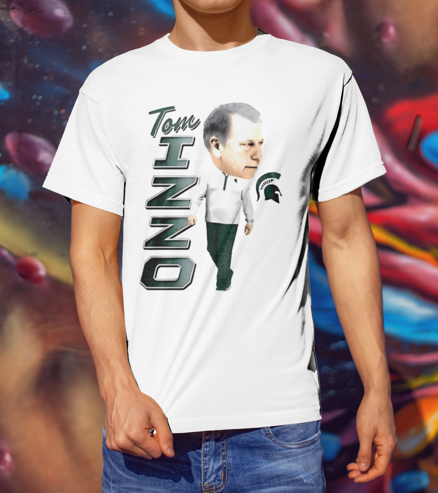 Tom Izzo Michigan State Spartans Coach Big Ten Conference Basketball T-Shirt