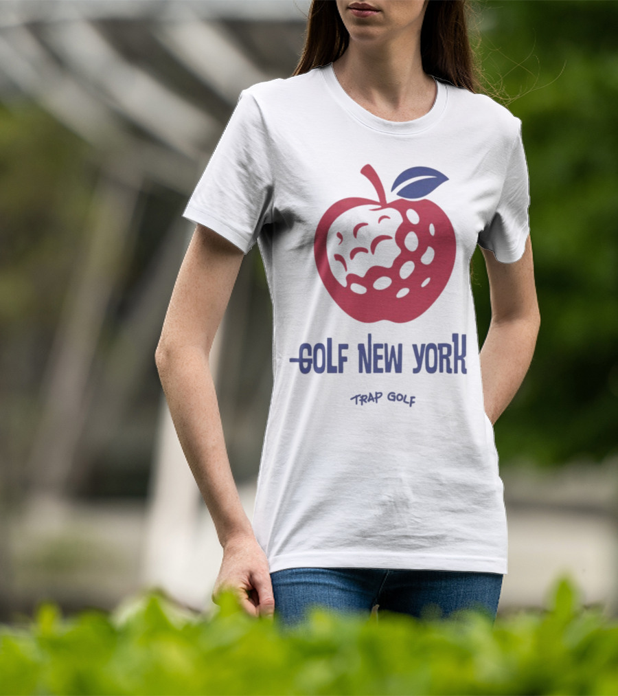Trap Golf Apple Golf New York T-Shirt