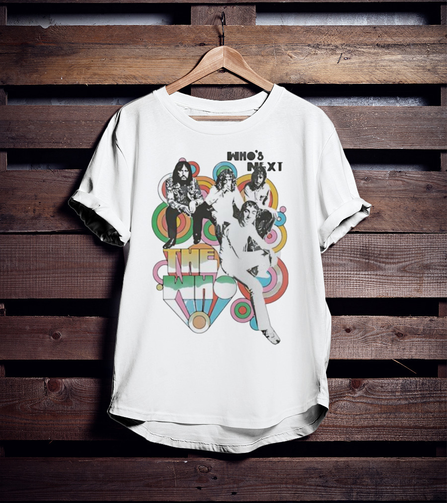 Who’s Next The Who Band Classic Album Cover Art T-Shirt
