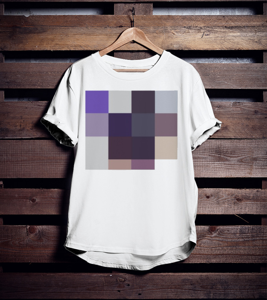Acai28 Color Grid Abstract Acai T-Shirt