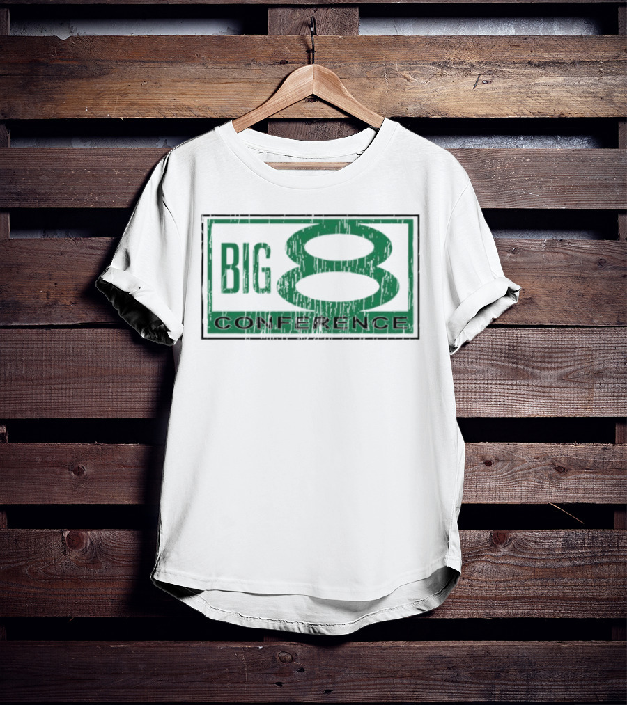 Big 8 Conference Retro Sports Emblem T-Shirt