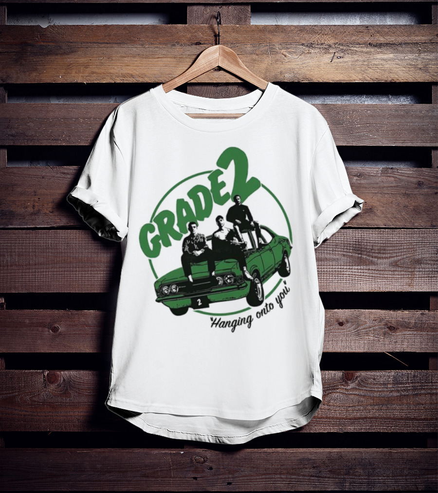 Grade 2 Hanging Onto You Band Members Car Graphic T-Shirt