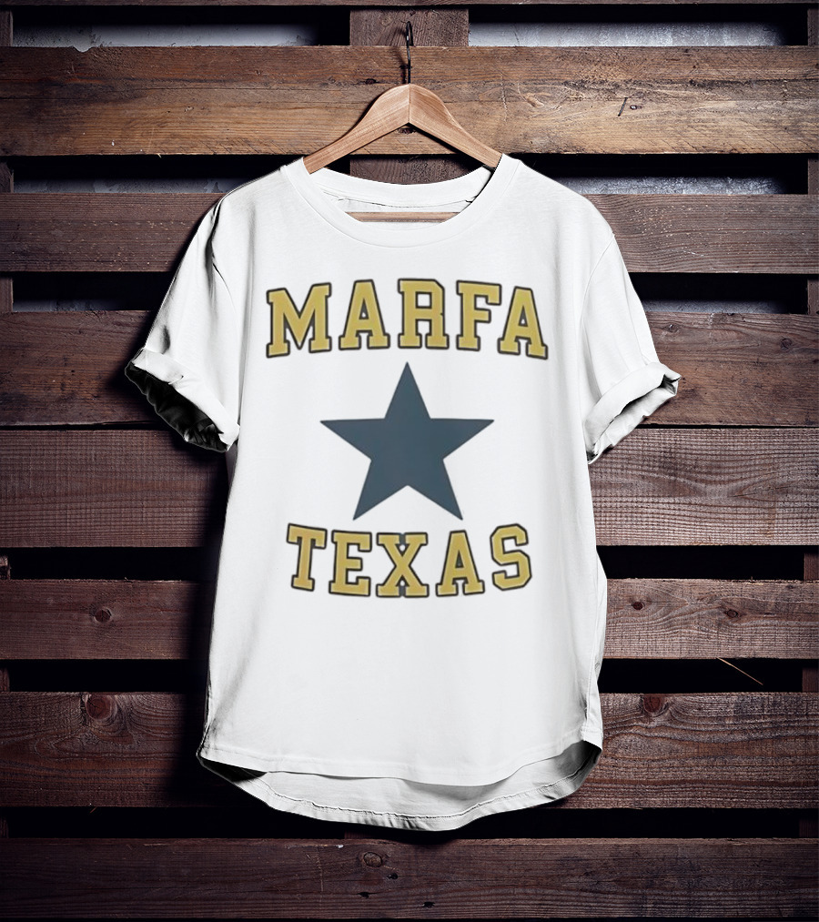 Jensen Ackles Marfa Texas Star Vintage Aesthetic T-Shirt