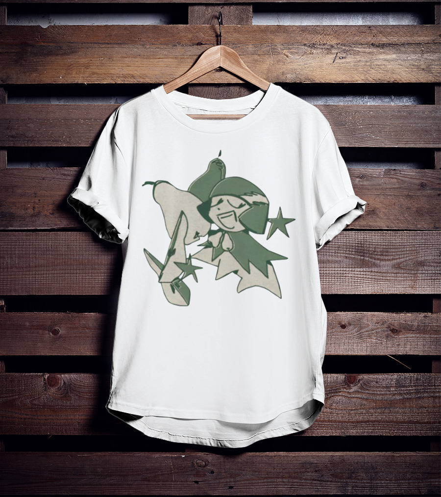 Royalpear Starry Character And Pear Duo T-Shirt
