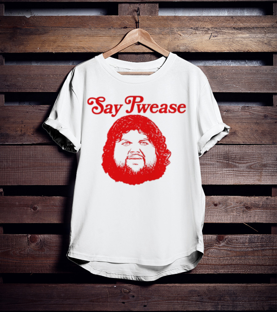 Say Pwease Red Beard Character T-Shirt