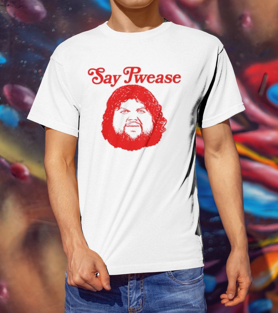 Say Pwease Red Beard Character T-Shirt