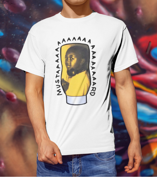 10 Summers Mustaaaaaaaaaaard DJ Mustard Youthful Portrait T-Shirt