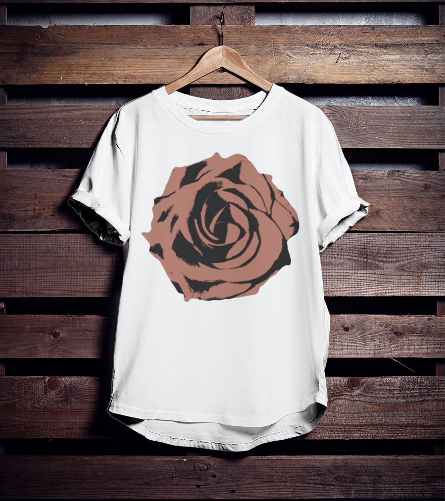 A Flair For The Dramatic Rose Black And Pink Graphic T-Shirt