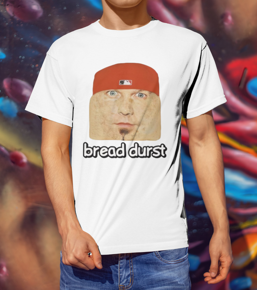 Bread Durst MLB Logo Parody Cringeytees T-Shirt