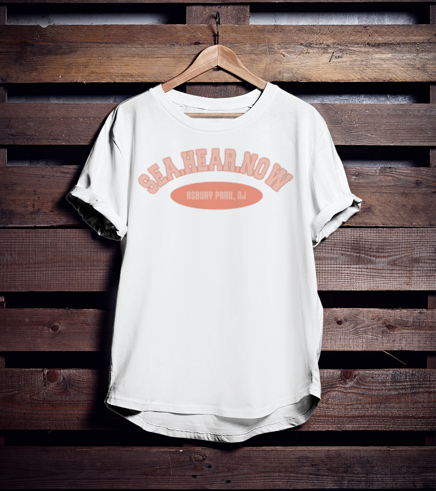 Sea Hear Now Asbury Park NJ Collegiate Event T-Shirt