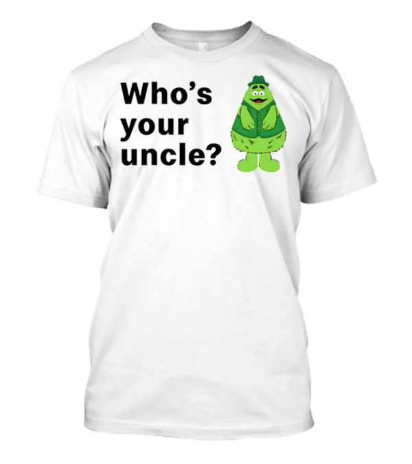 Uncle O'Grimacey Who's Your Uncle Classic Character St. Patrick's Day T-Shirt