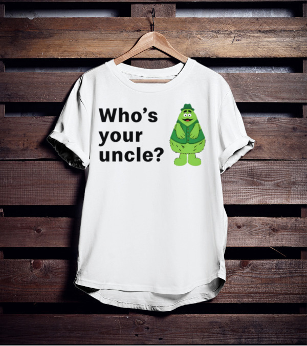 Uncle O'Grimacey Who's Your Uncle Classic Character St. Patrick's Day T-Shirt