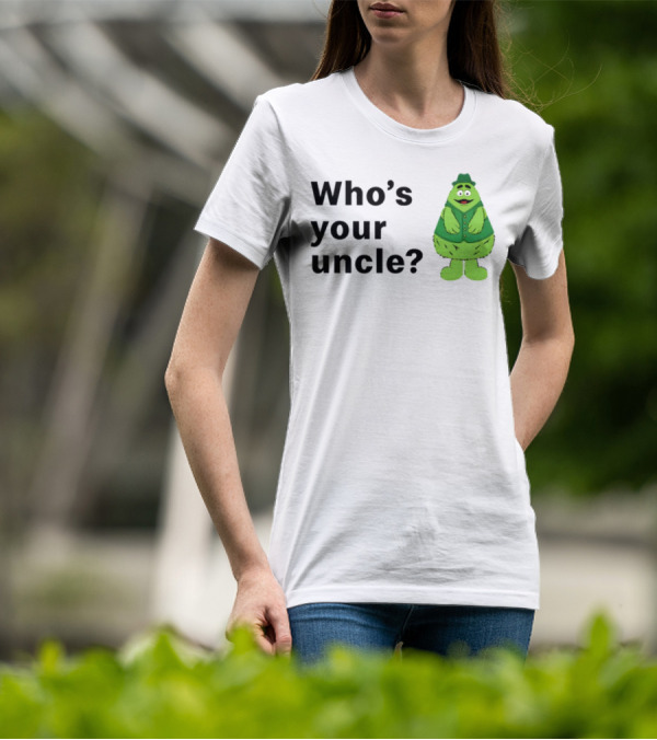 Uncle O'Grimacey Who's Your Uncle Classic Character St. Patrick's Day T-Shirt