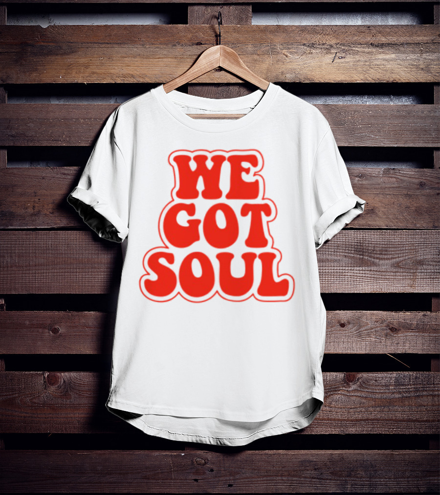 Burna Boy We Got Soul Retro Typography Vibe T-Shirt