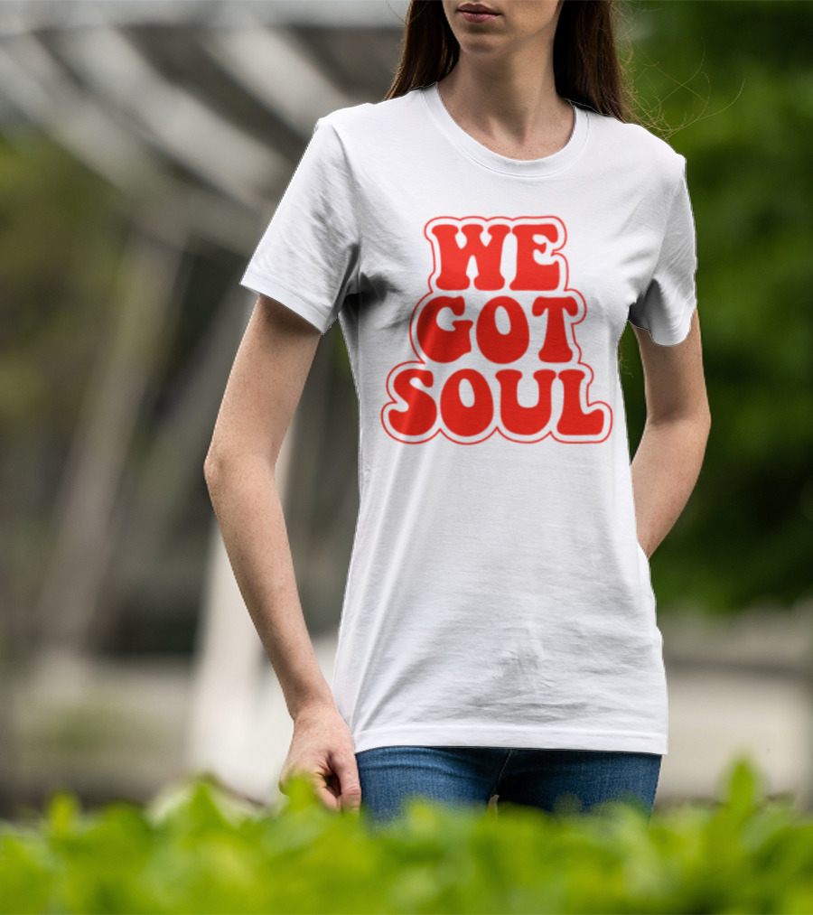 Burna Boy We Got Soul Retro Typography Vibe T-Shirt