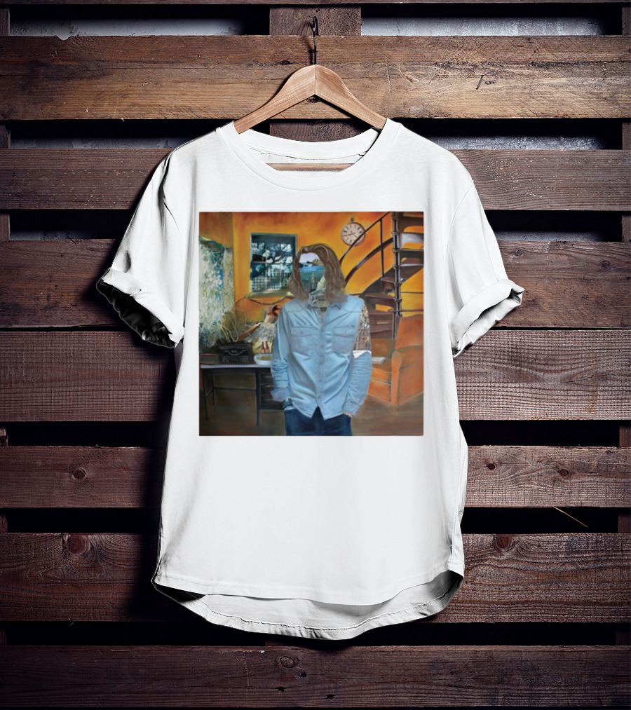 Hozier Album 10 Year Anniversary Surreal Collage Art Blue T-Shirt