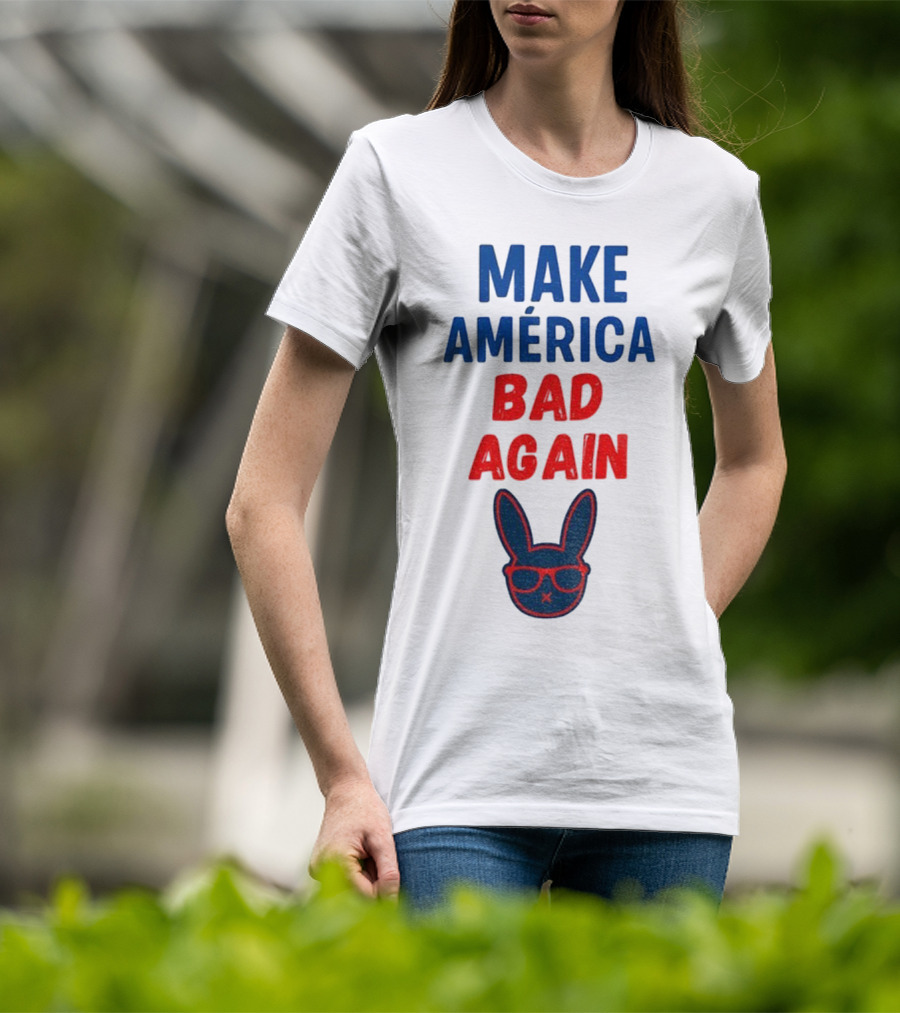 Make America Bad Again Puerto Rican Benito Bowl 2026 Halftime Show T-Shirt
