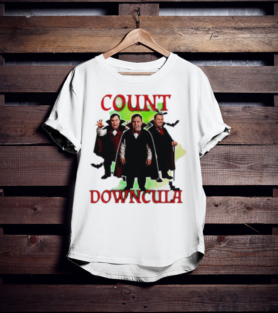 Count Downcula Halloween Vampire Costume Trio T-Shirt