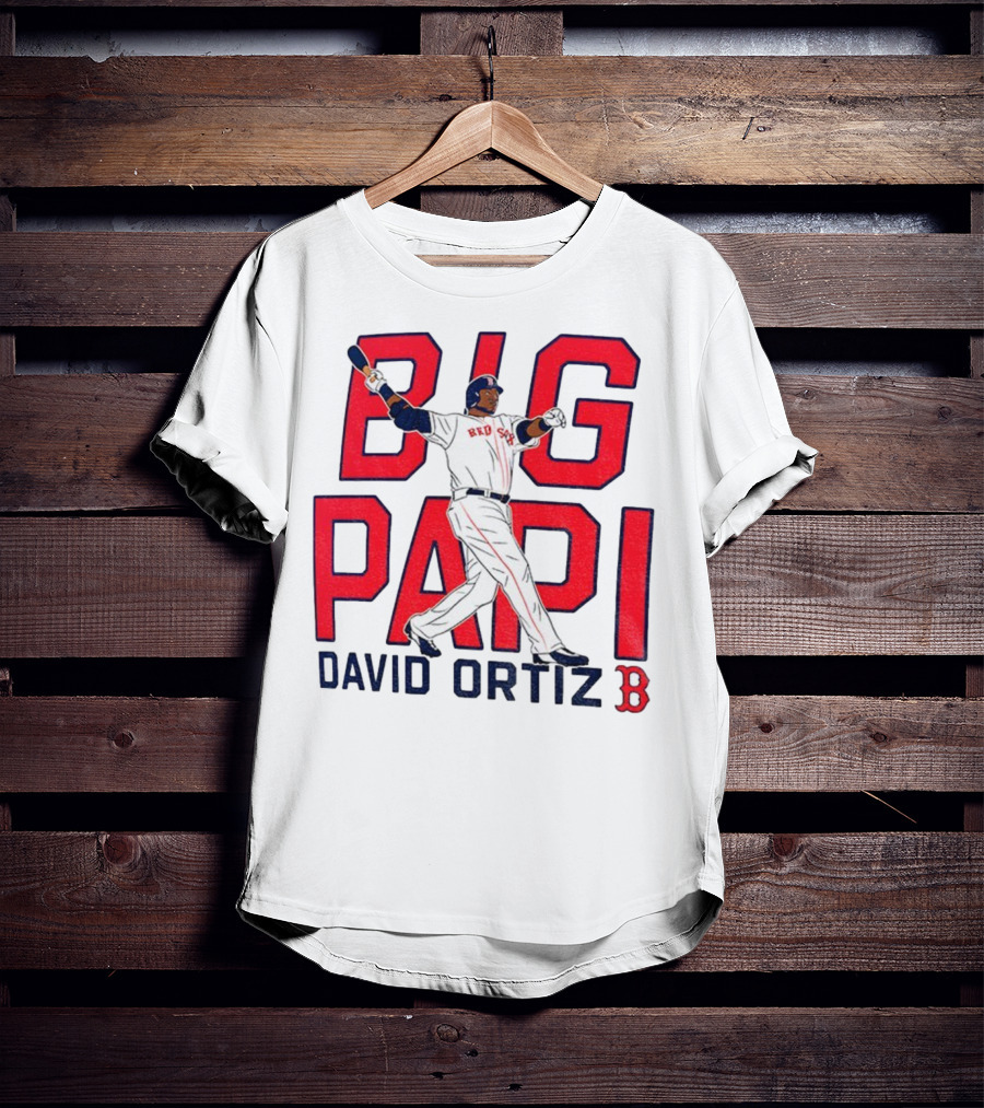 Boston Red Sox Big Papi David Ortiz MLB 2025 T-Shirt