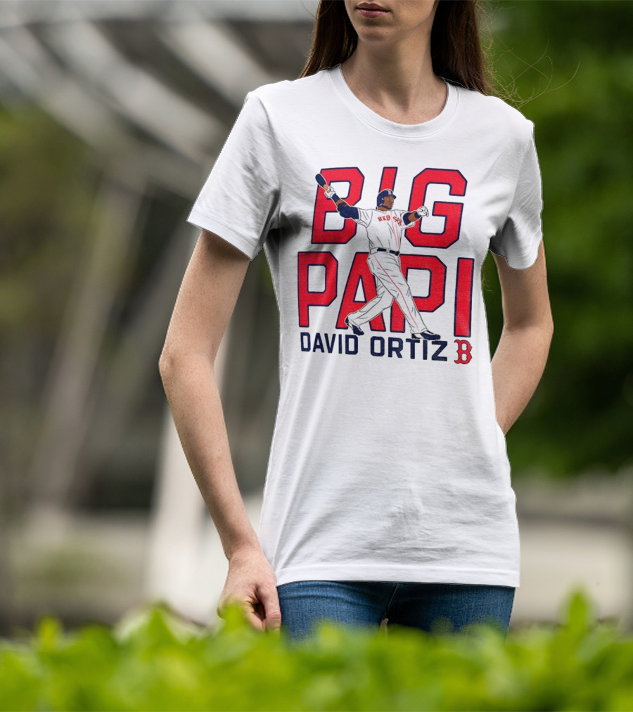 Boston Red Sox Big Papi David Ortiz MLB 2025 T-Shirt