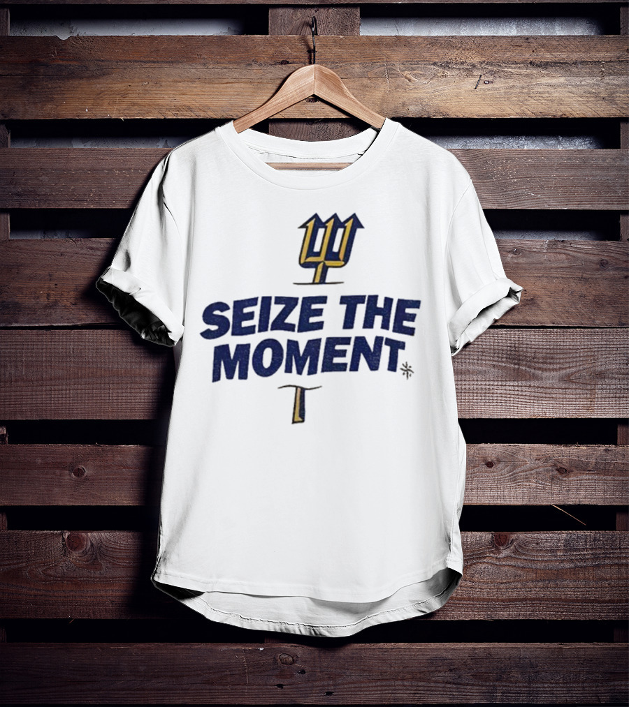 Seattle Mariners Trident Seize The Moment T-Shirt