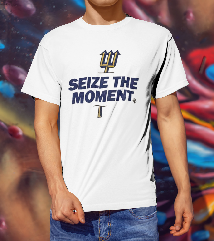 Seattle Mariners Trident Seize The Moment T-Shirt