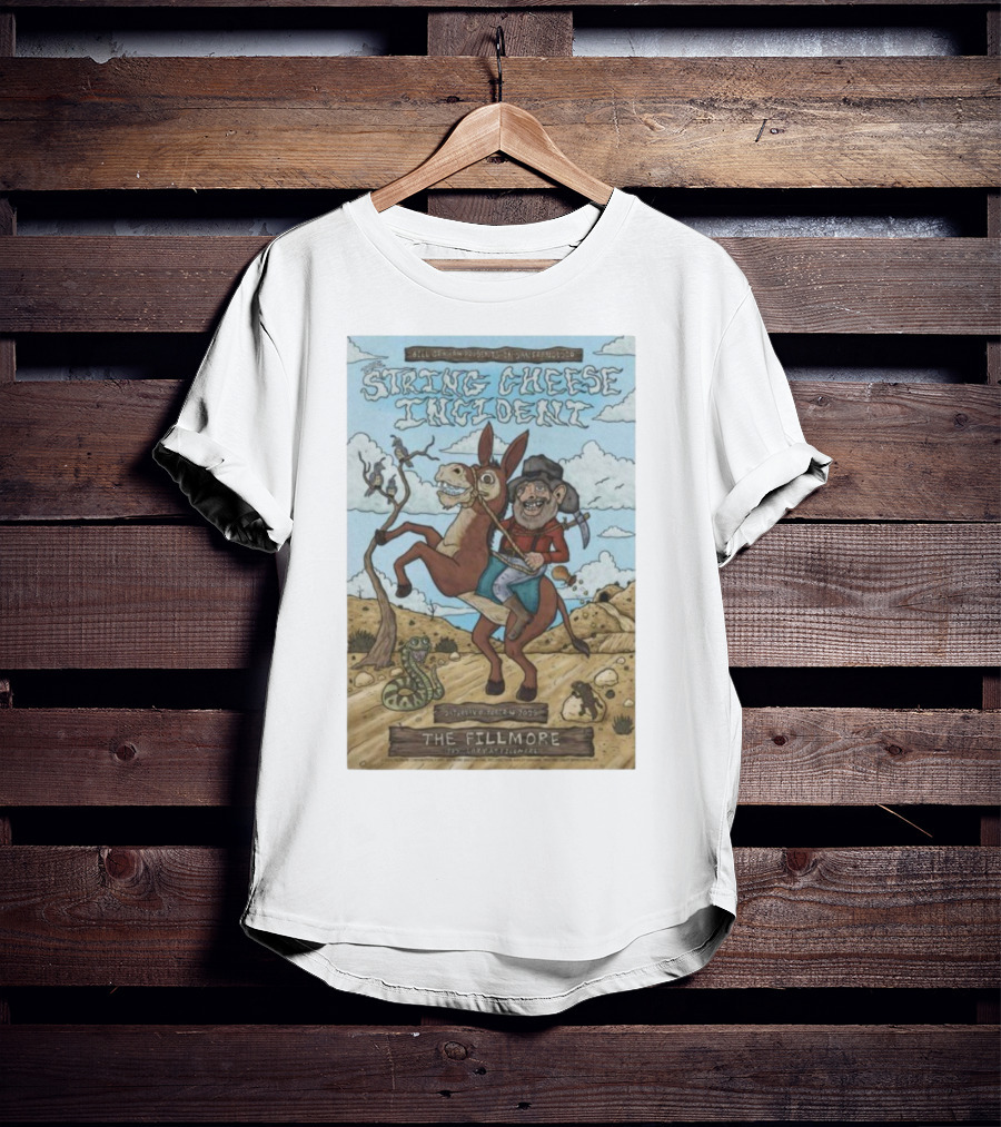 Bill Graham Presents String Cheese Incident The Fillmore San Francisco October 4 2025 Donkey T-Shirt
