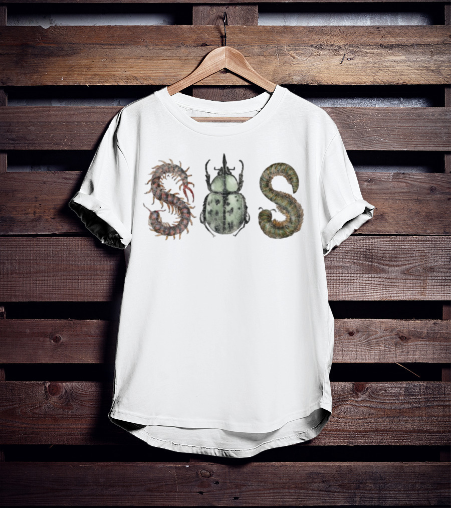Sza Sos Lana Sos Deluxe Bug Lettering T-Shirt