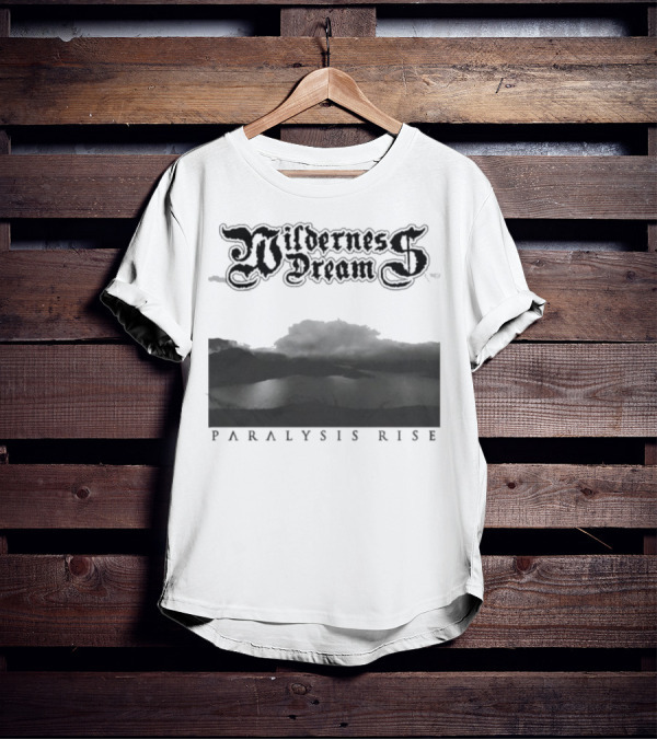 Wilderness Dream Paralysis Rise Scenic Monochrome Landscape T-Shirt