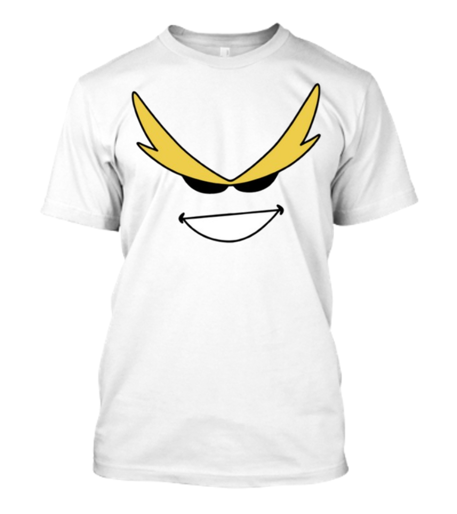 All Might Non-No Golden Eyes And Grin T-Shirt