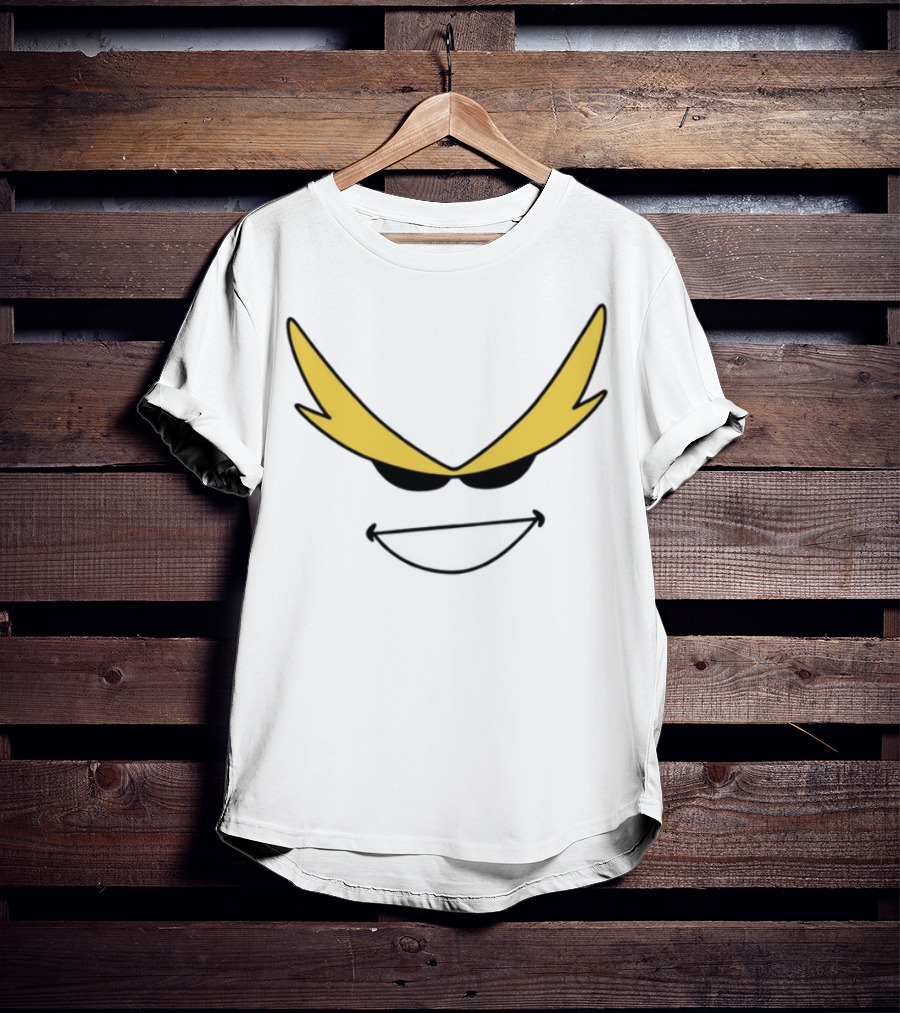 All Might Non-No Golden Eyes And Grin T-Shirt