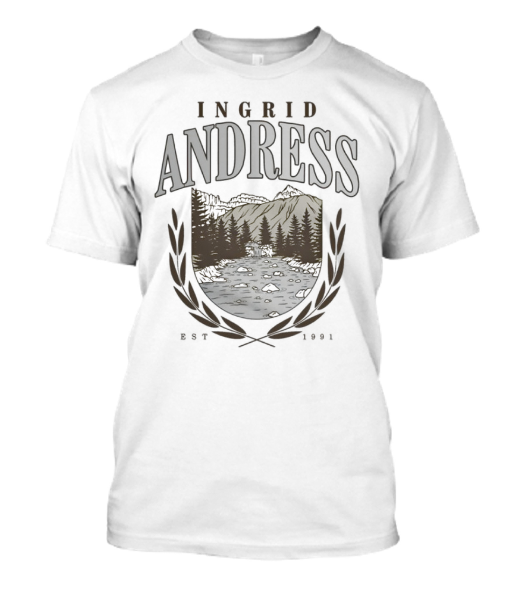 Ingrid Andress Colorado Est 1991 Mountain Emblem T-Shirt
