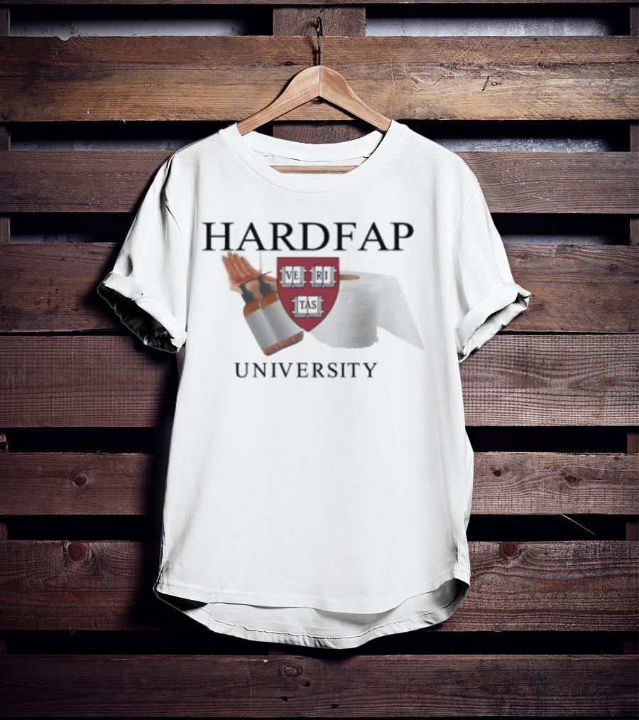 HARDFAP UNIVERSITY VERITAS CREST TOILET ROLL AND LOTION BOTTLES T-Shirt
