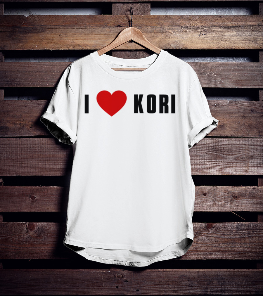 I Love Kori Heart Symbol T-Shirt