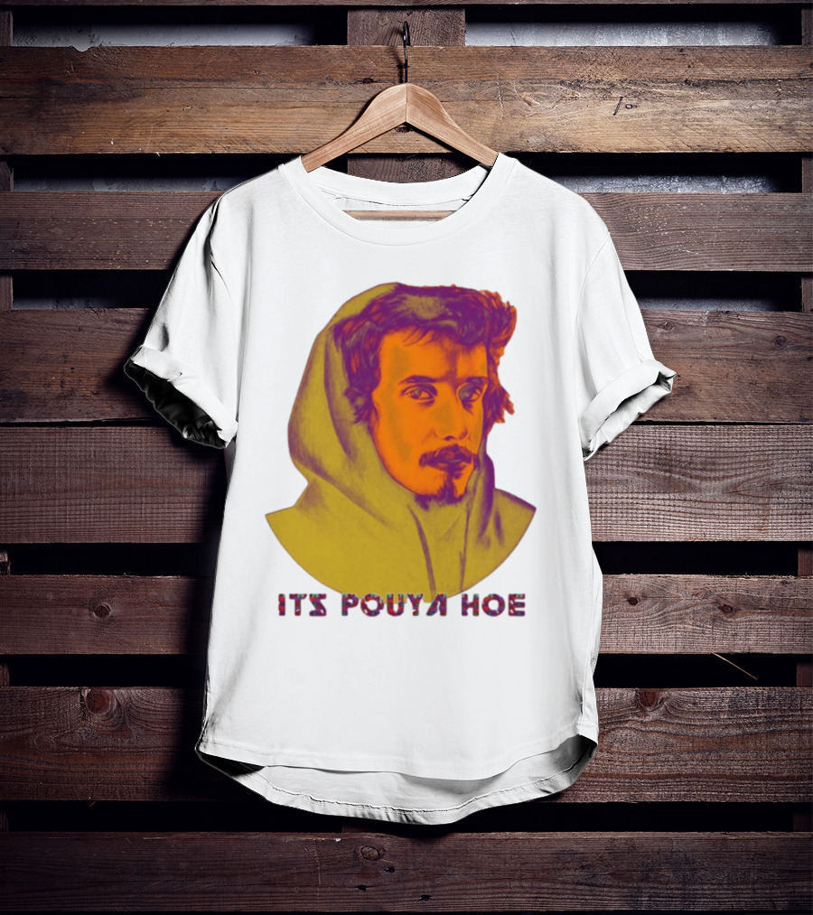 Pouya Its Pouya Hoe Portrait Style Illustration T-Shirt