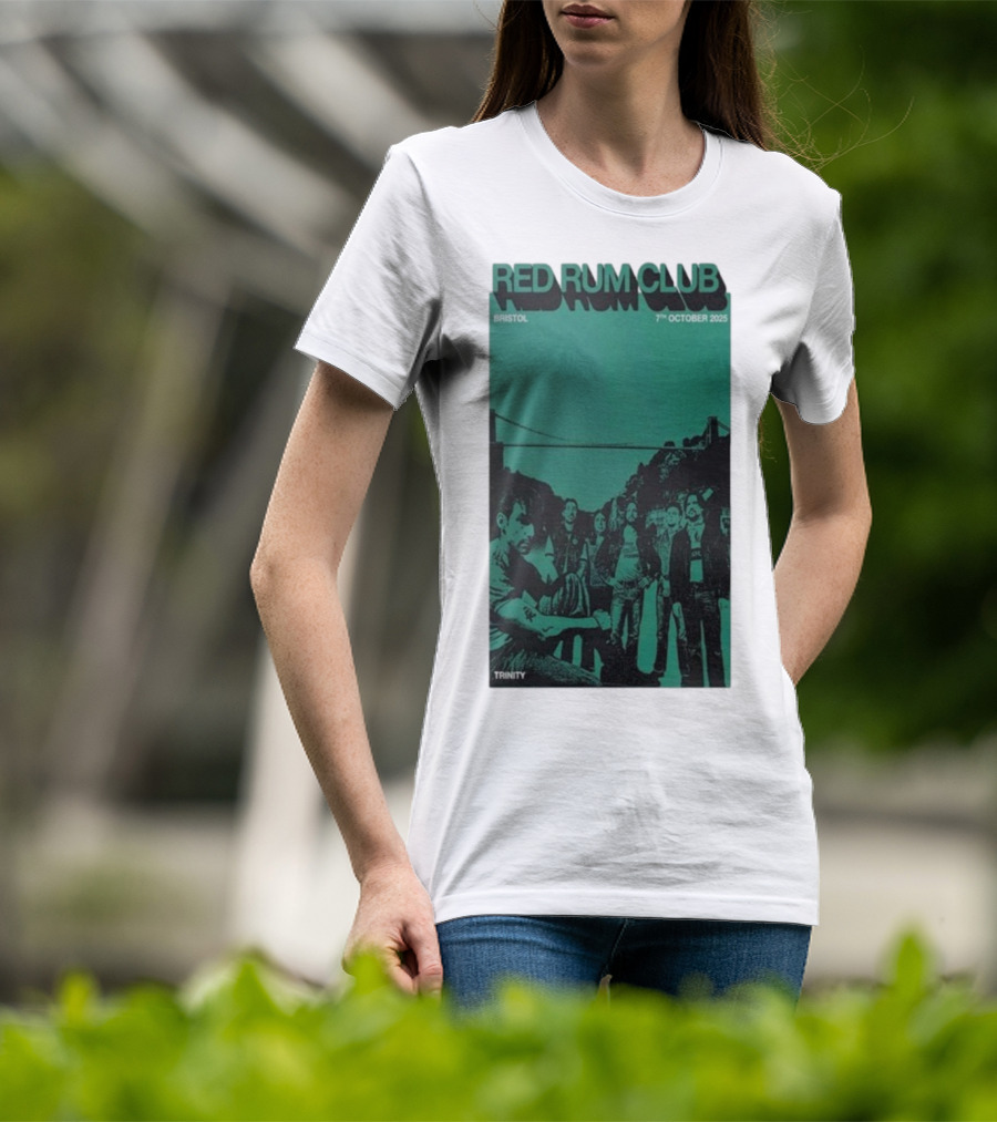 Red Rum Club Bristol Trinity 7th October 2025 Concert T-Shirt