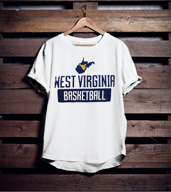 West Virginia Mountaineers Basketball 2025 Iconic Emblem T-Shirt