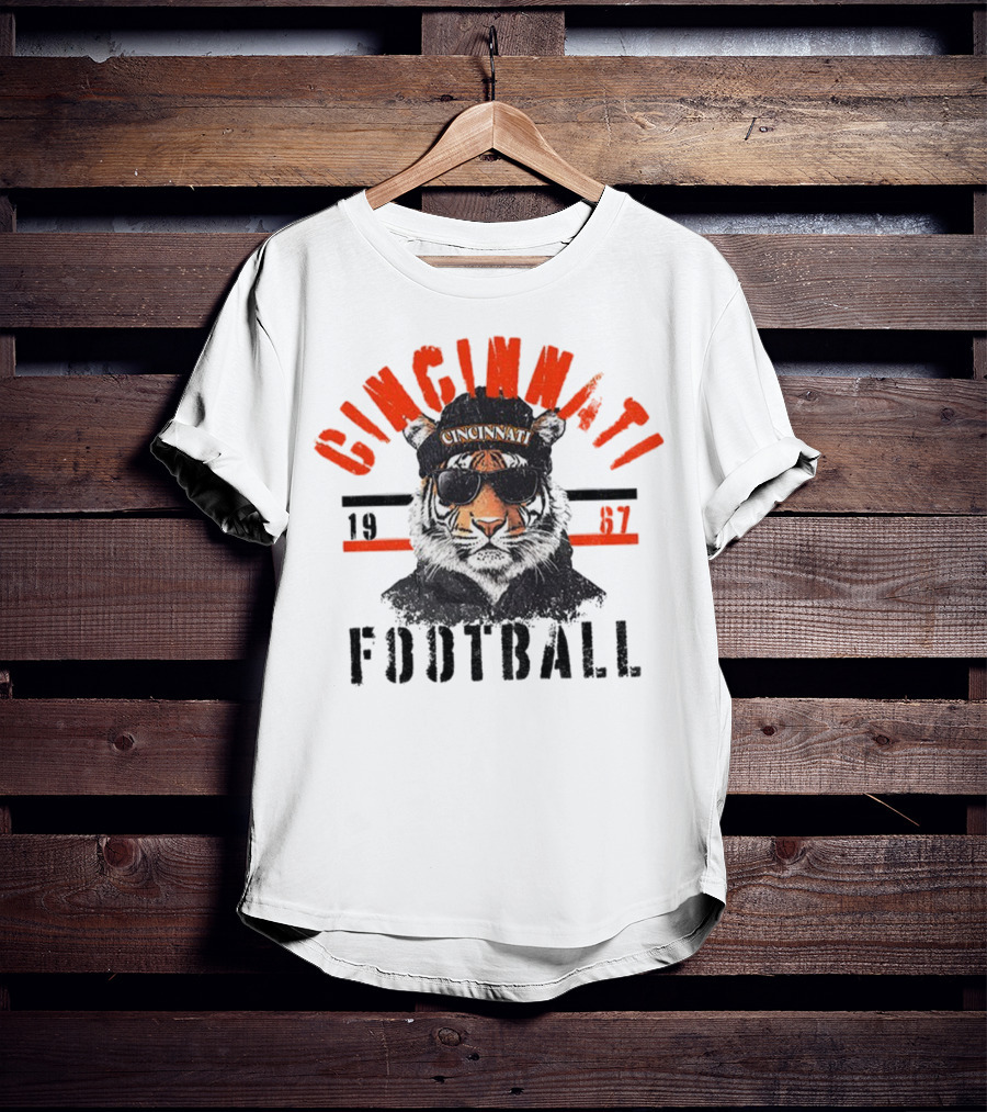 Cincinnati Tiger 1967 Football T-Shirt