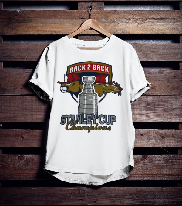 Back 2 Back Florida Panthers Stanley Cup Champions T-Shirt