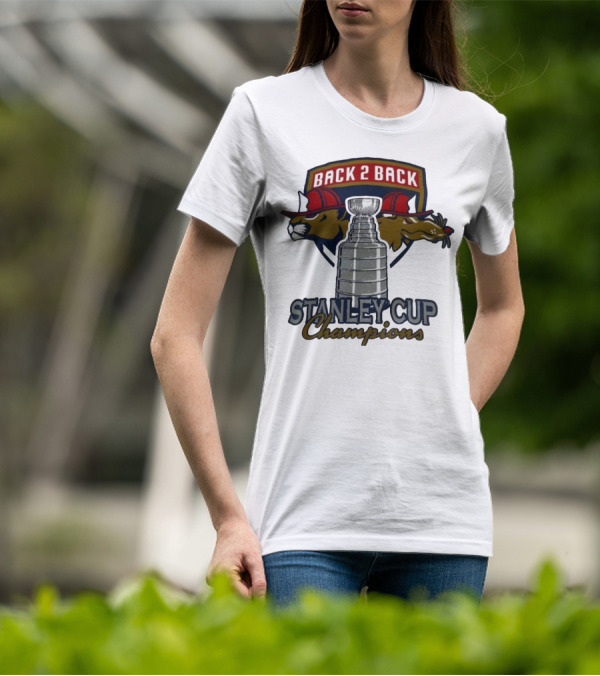 Back 2 Back Florida Panthers Stanley Cup Champions T-Shirt