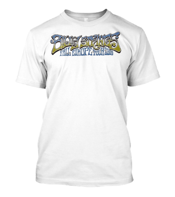 Billy Strings Fall Europe Tour 2025 Grateful Dead Dates T-Shirt
