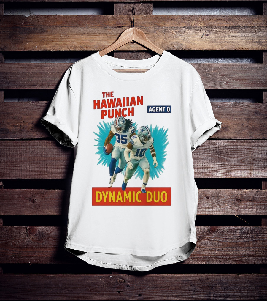 The Hawaiian Punch Agent O Dynamic Duo Dallas Cowboys Football T-Shirt