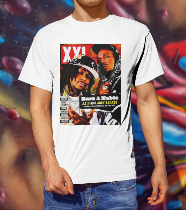 XXL Magazine JID Joey Badass Bars & Noble Modern-Day Masters Of The Mic T-Shirt