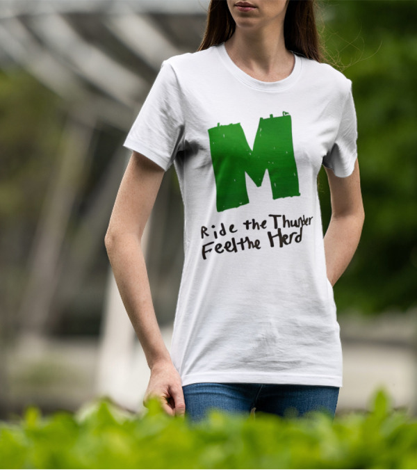 Moorpark Musketeers Ride The Thunder Feel The Herd T-Shirt