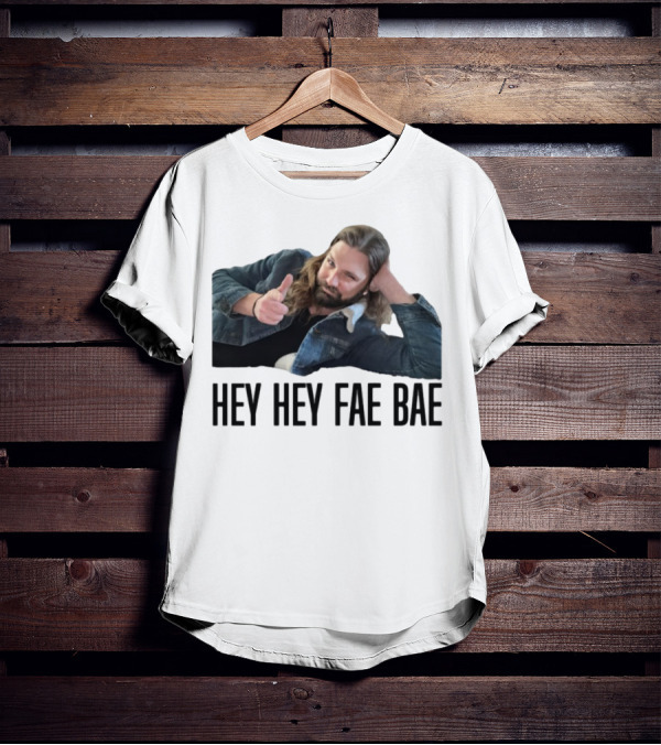 Hey Hey Fae Bae Denim Pose T-Shirt