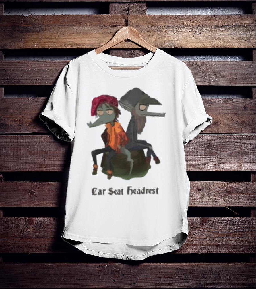 Matador Records Car Seat Headrest Cartoon Characters Collaboration T-Shirt