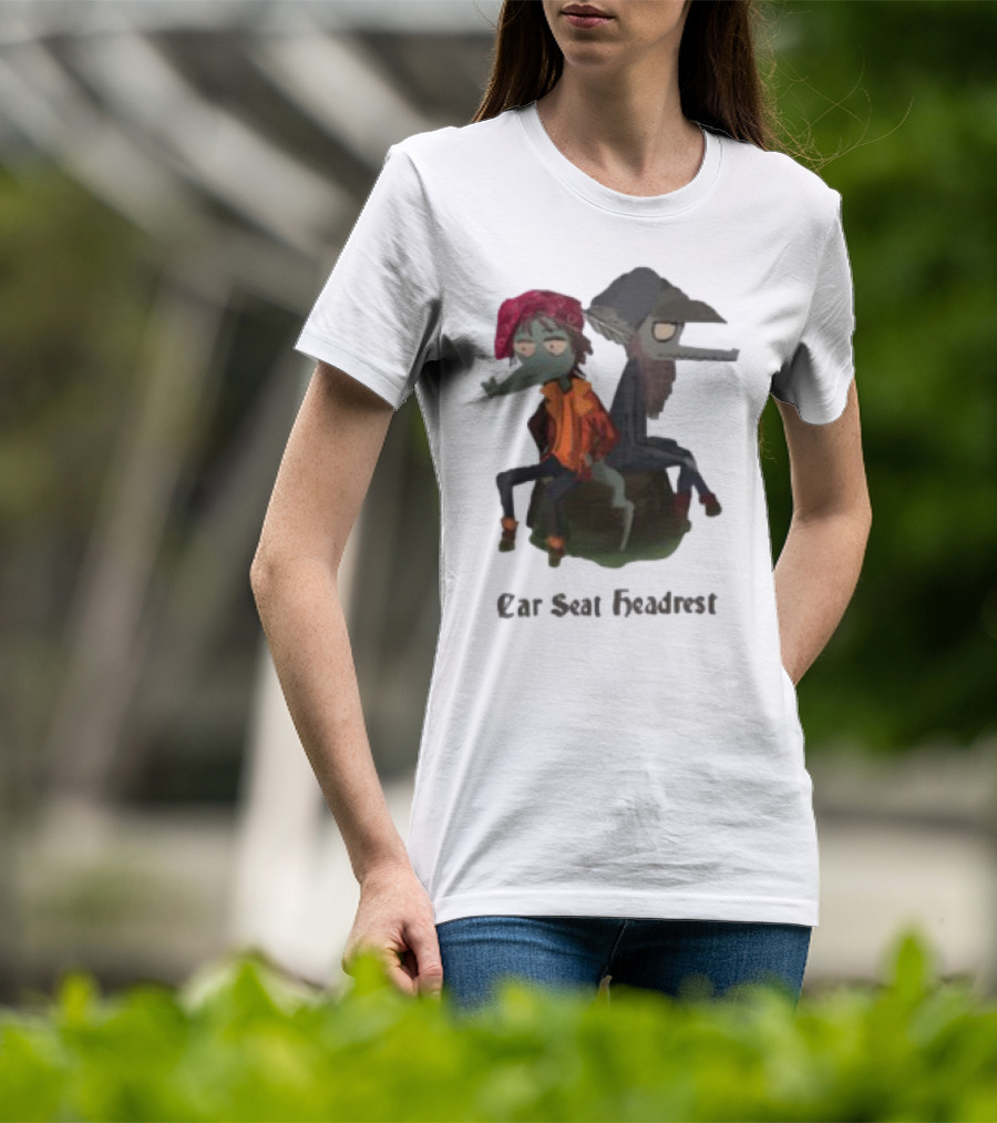 Matador Records Car Seat Headrest Cartoon Characters Collaboration T-Shirt