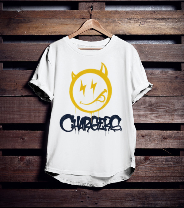 Los Angeles Chargers Devil Icon NFL 2025 T-Shirt