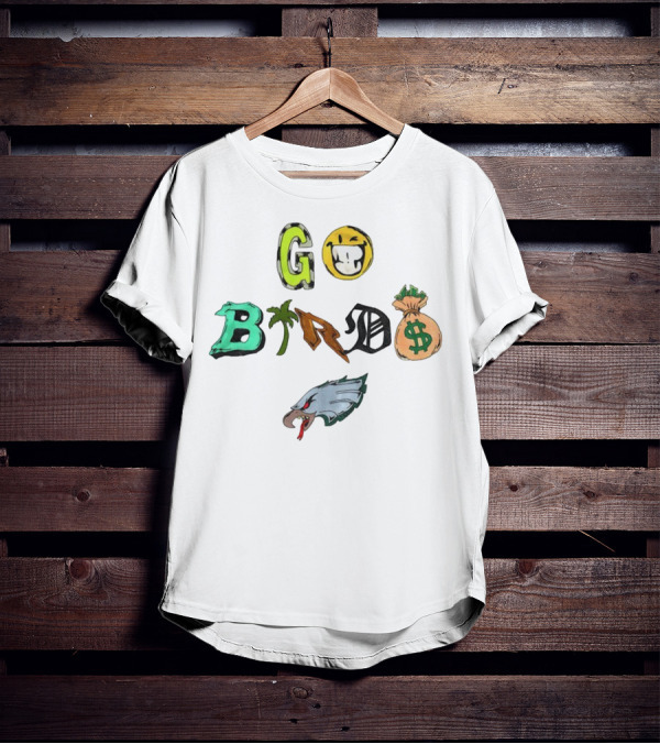 Philadelphia Eagles 2025 Go Birds NFL Football Fan Graphic T-Shirt